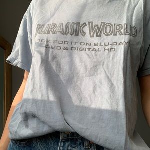 Light Blue Jurassic World Tee - Graphic Tee